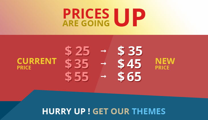Important News: Pricing adjustment and highlights