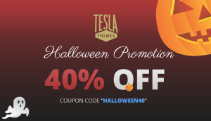 Halloween Promotion: 40% OFF on all our Themes
