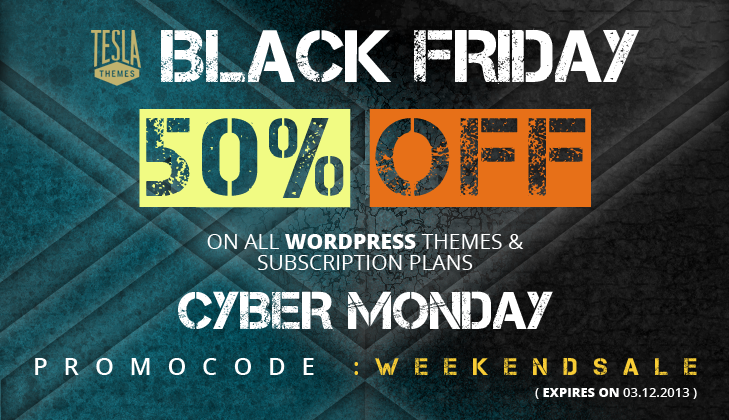 Hot deal: Get 50% OFF on Black Friday & Cyber Monday