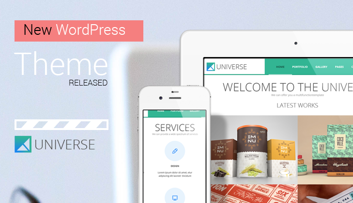 Meet Universe – our new Multipurpose WordPress Theme