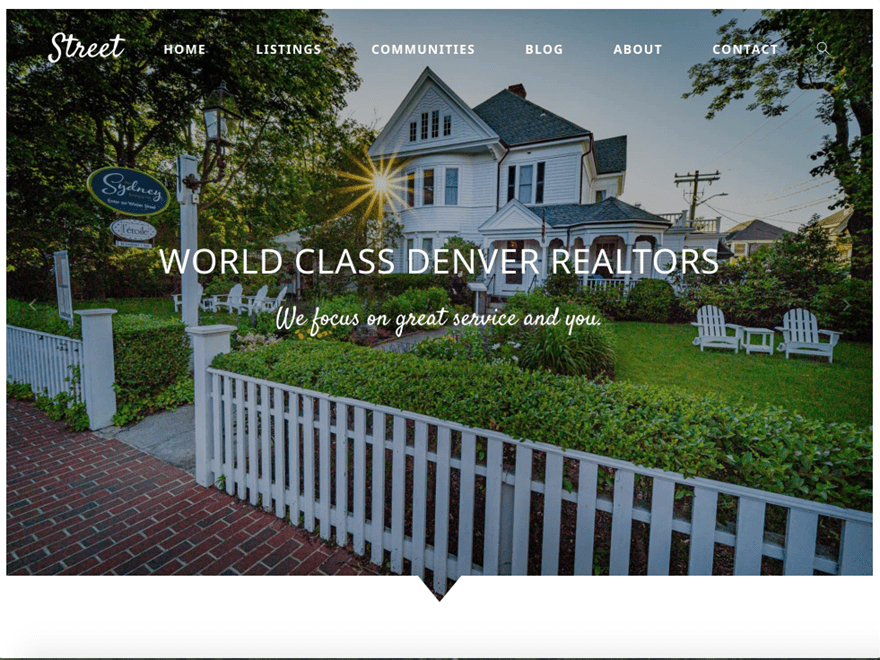 Street WordPress Real Estate Themes